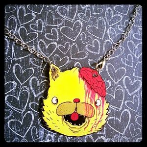 Kitty Brains Necklace