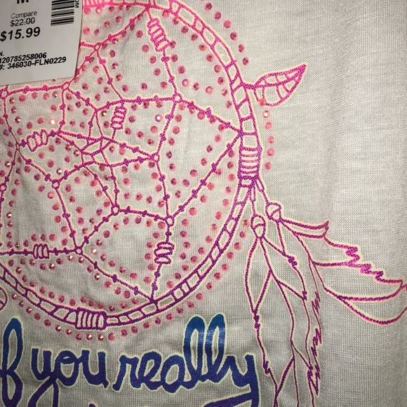 DREAM CATCHER WHITE TOP - Picture 2 of 3