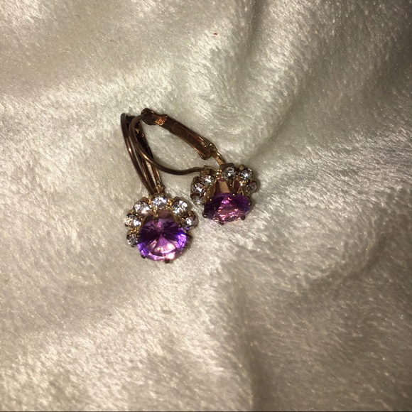 Authentic diamond earrings