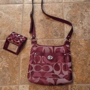 ❗️FINAL PRICE❗️Coach cross body with wallet