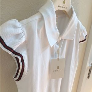 Authentic size 10 girls Gucci polo dress