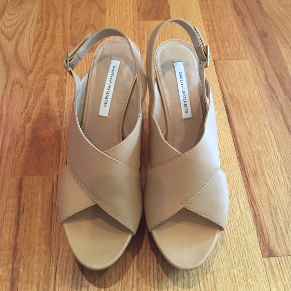 Diane VonFurstenberg nude heels