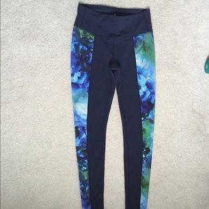 Athleta floral leggings