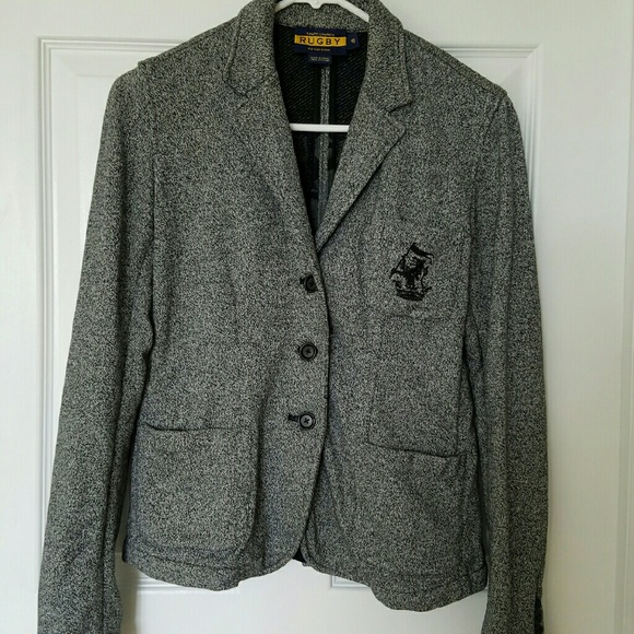 SALE Gray Ralph Lauren Rugby blazer