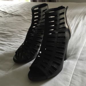 Black high heels