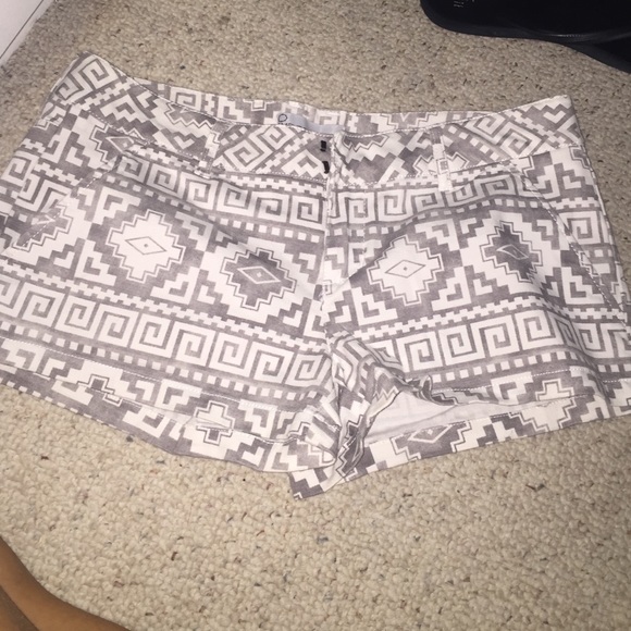 designed low rise shorts