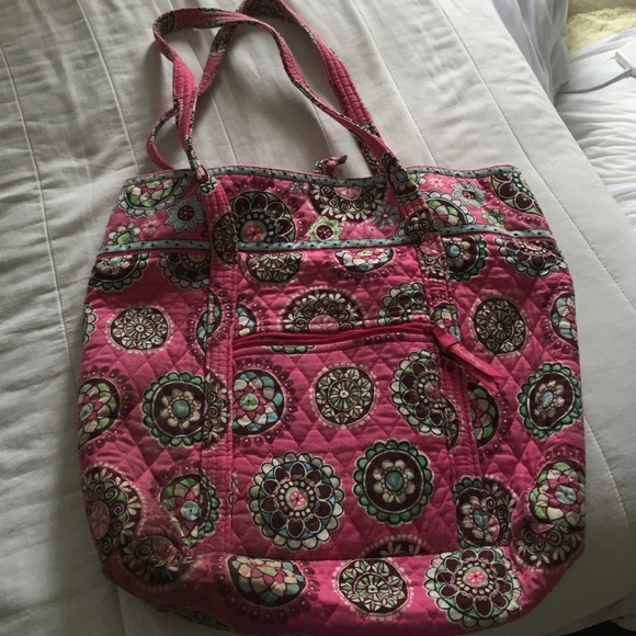 Lightly used paisley pink Vera Bradley