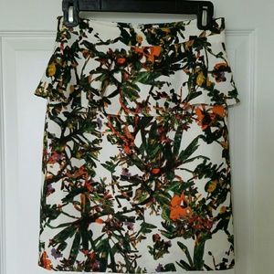 Peplum Club Monaco skirt