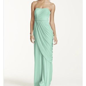David's Bridal full length gown