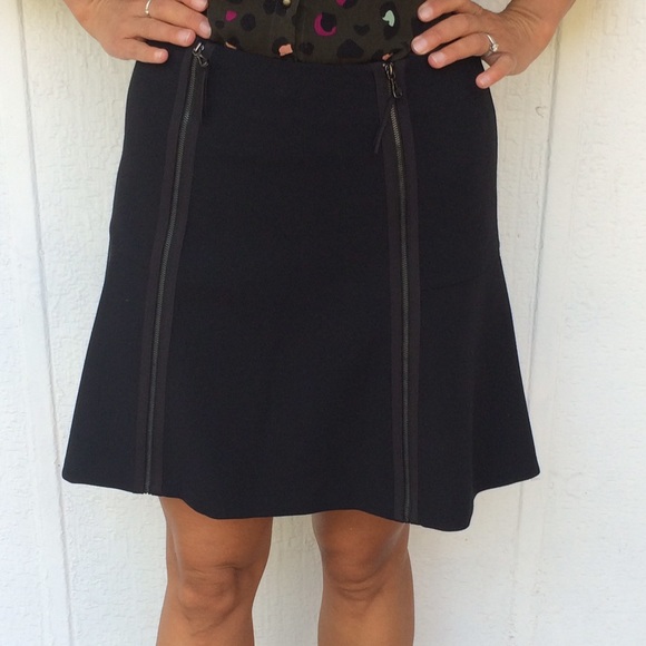 Anthropologie Dresses & Skirts - Black skater skirt