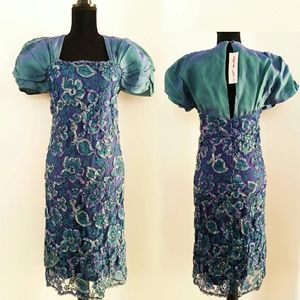 Digna Yero Designer Vintage Cocktail Dress