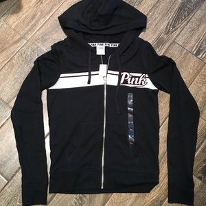 VS Pink zip up jacket