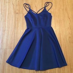 Blue dress