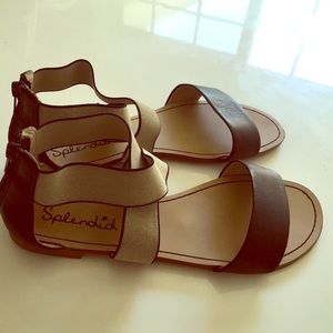 Splendid sandals 7 & 1/2. Never worn outside.