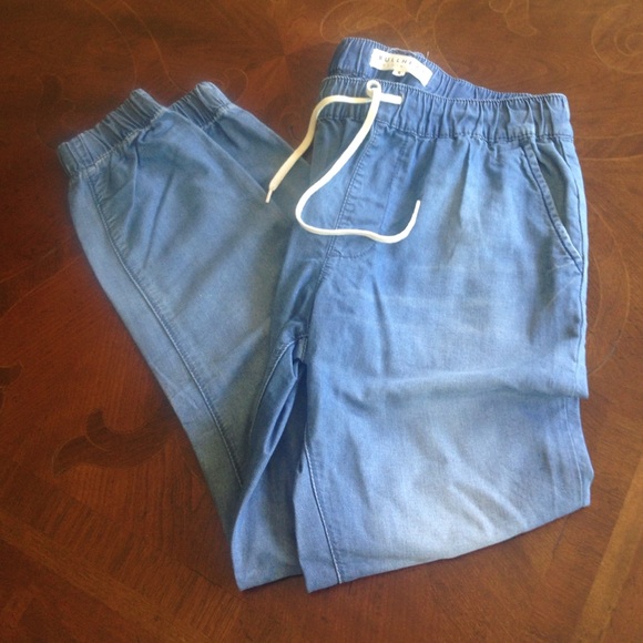 Denim Style Joggers