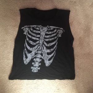 Brandy Melville Graphic Cropped Tank