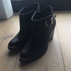 Black booties