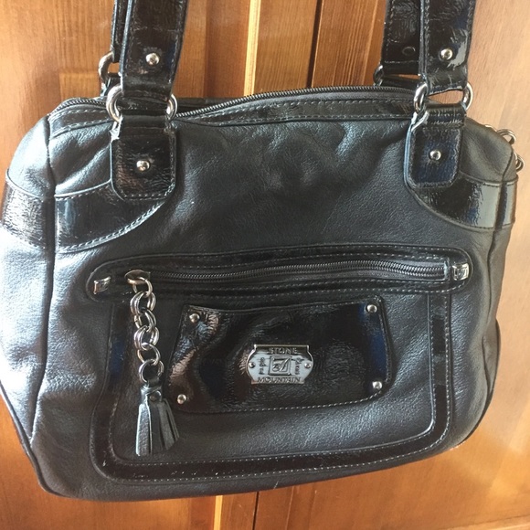 Stone Mountain 100% leather bag.