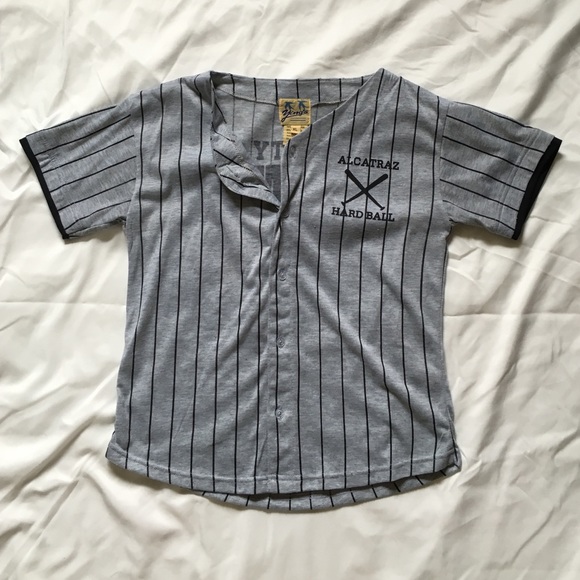 SOLD on Ⓜ️ 💋 Alcatraz Baseball Tee - Picture 1 of 2