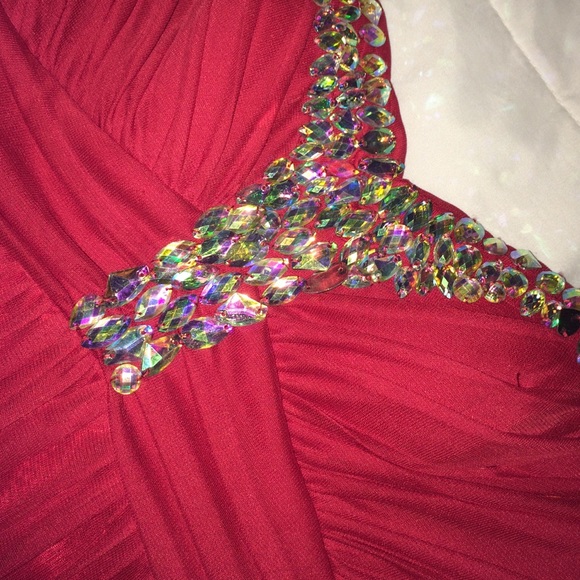 Red Prom Dress - Picture 2 of 3