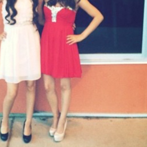 Red Prom Dress - Picture 3 of 3