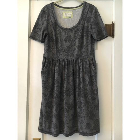 Saturday Sunday floral gray dress - GUC