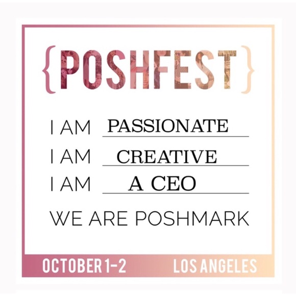 Meet Me at PoshFest!