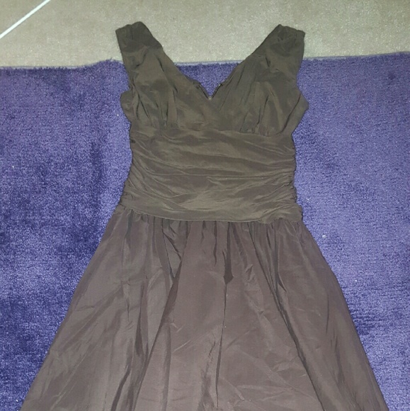 Brown ball gown - Picture 4 of 4