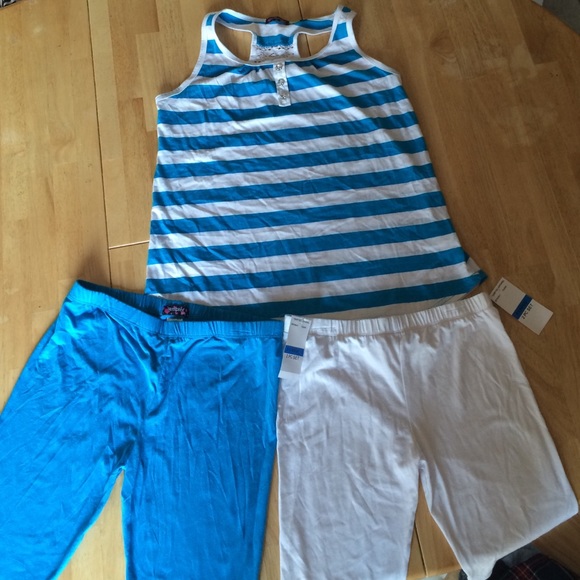 Three piece short set