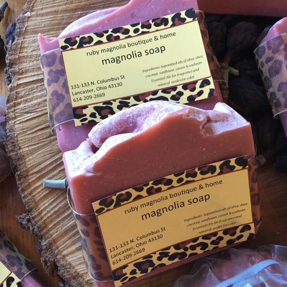 Ruby Magnolia Signature set of two soaps