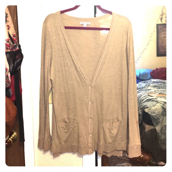 Life brown cardigan