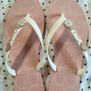 Authentic Coach Cosmo Jelly flip-flop size 10