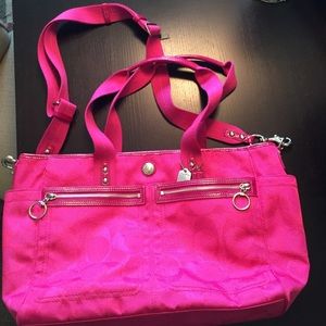 Coach diaper bag / school bag