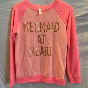 Mermaid at heart sweatshirt