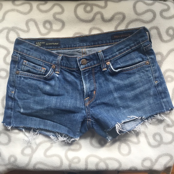 Citizens of Humanity ⚓️Low Rise Jean Cutoffs