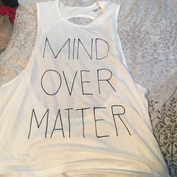 Open back mind over matter tank