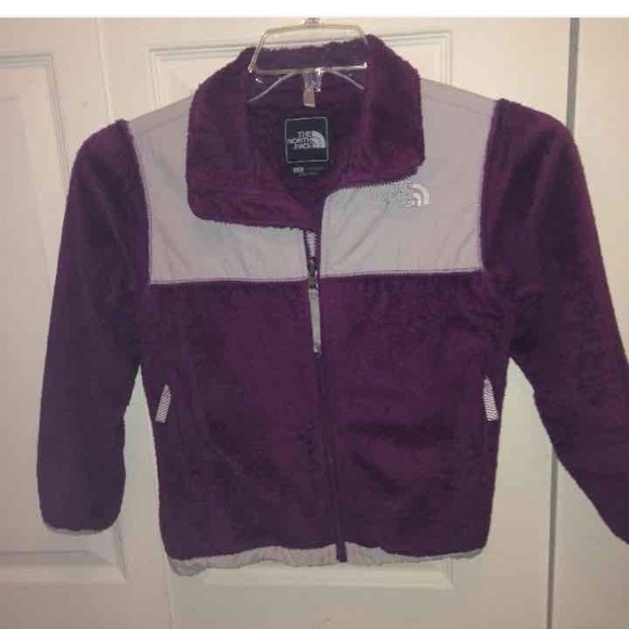 GIRLS PURPLE NORTH FACE
