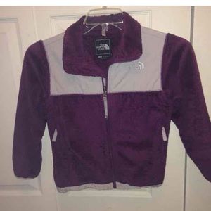 GIRLS PURPLE NORTH FACE