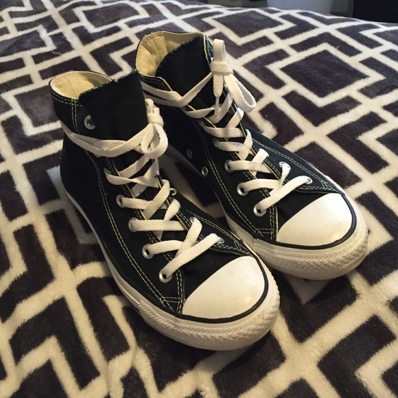 Black High Top Converse