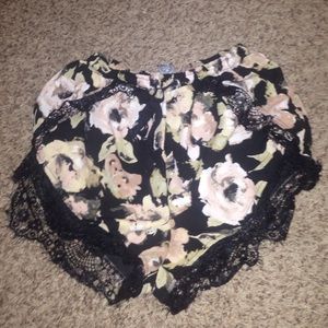 Floral shorts