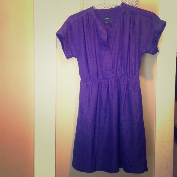 Blue J Crew dress