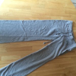 Grey sweatpants