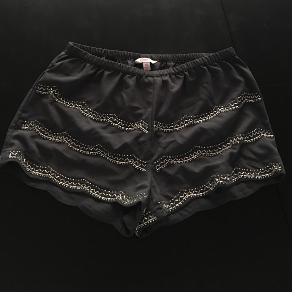 Beaded shorts
