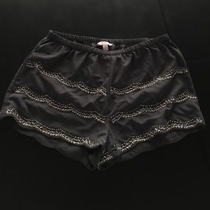 Beaded shorts