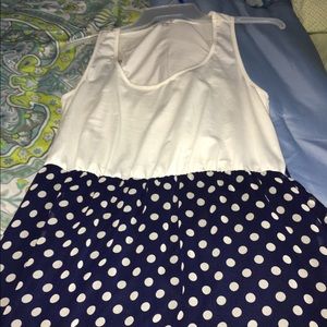 Polka dot dress