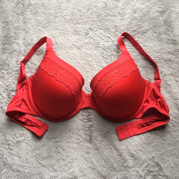 36D Calvin Klein red Demi bra