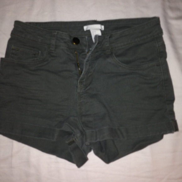 H&M Army Green Shorts