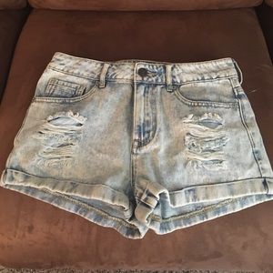NWOT k&k denim shorts