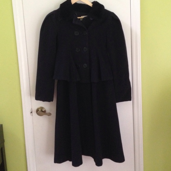 Neiman Marcus girls wool coat
