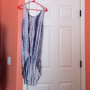 Urban outfitters tie dye high low dress
